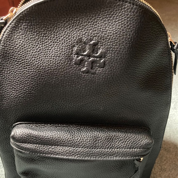 Tory Burch Thea Pebbled Leather Backpack main image 6